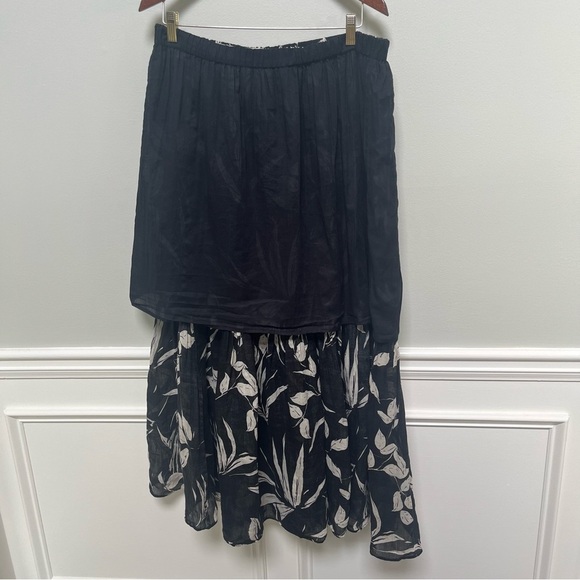 Banana Republic Fino Ramie Linen Maxi Skirt L - Picture 7 of 8